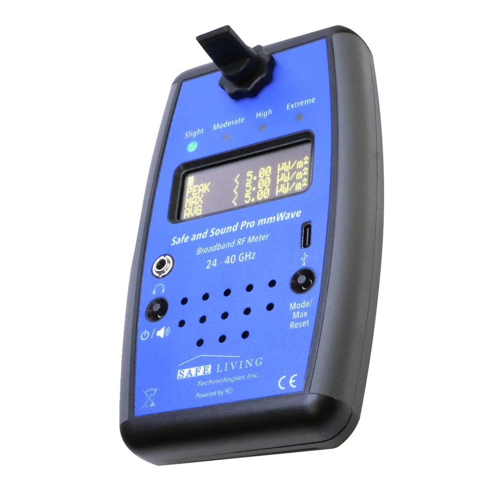 NEW Safe and Sound Pro mmWave Meter - 5G high band 20Ghz to 40Ghz (Made in Canada - 2 Year Warranty)